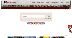 Desktop Screenshot of books.redlands.edu